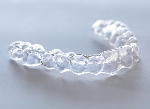 Surprise AZ clear braces set on a table